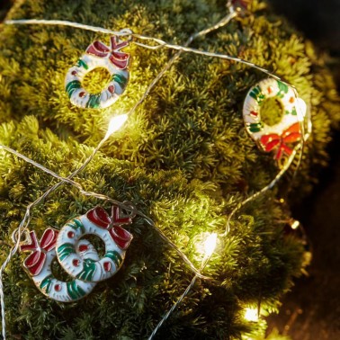Nille  Wreath  Clear L90 30CM