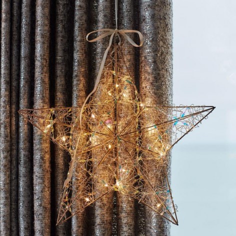 Lily Star  Gold 40cm