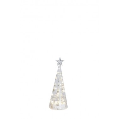 Elvira Tree  Clear/Gold H22