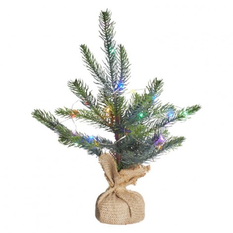 Bella Tree 20 LED Multi  Green