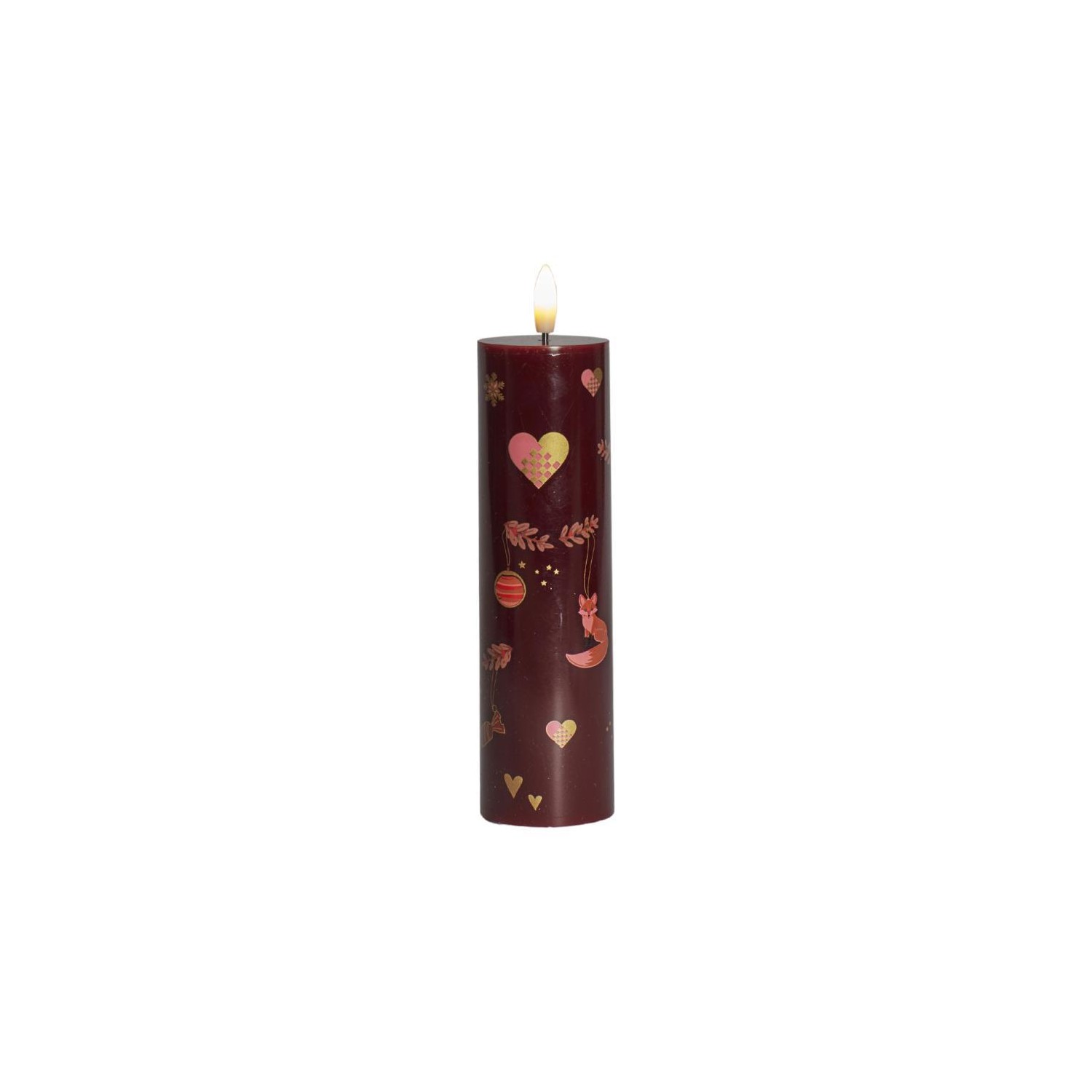 Mie  Bordeaux Ø5xH17 5cm