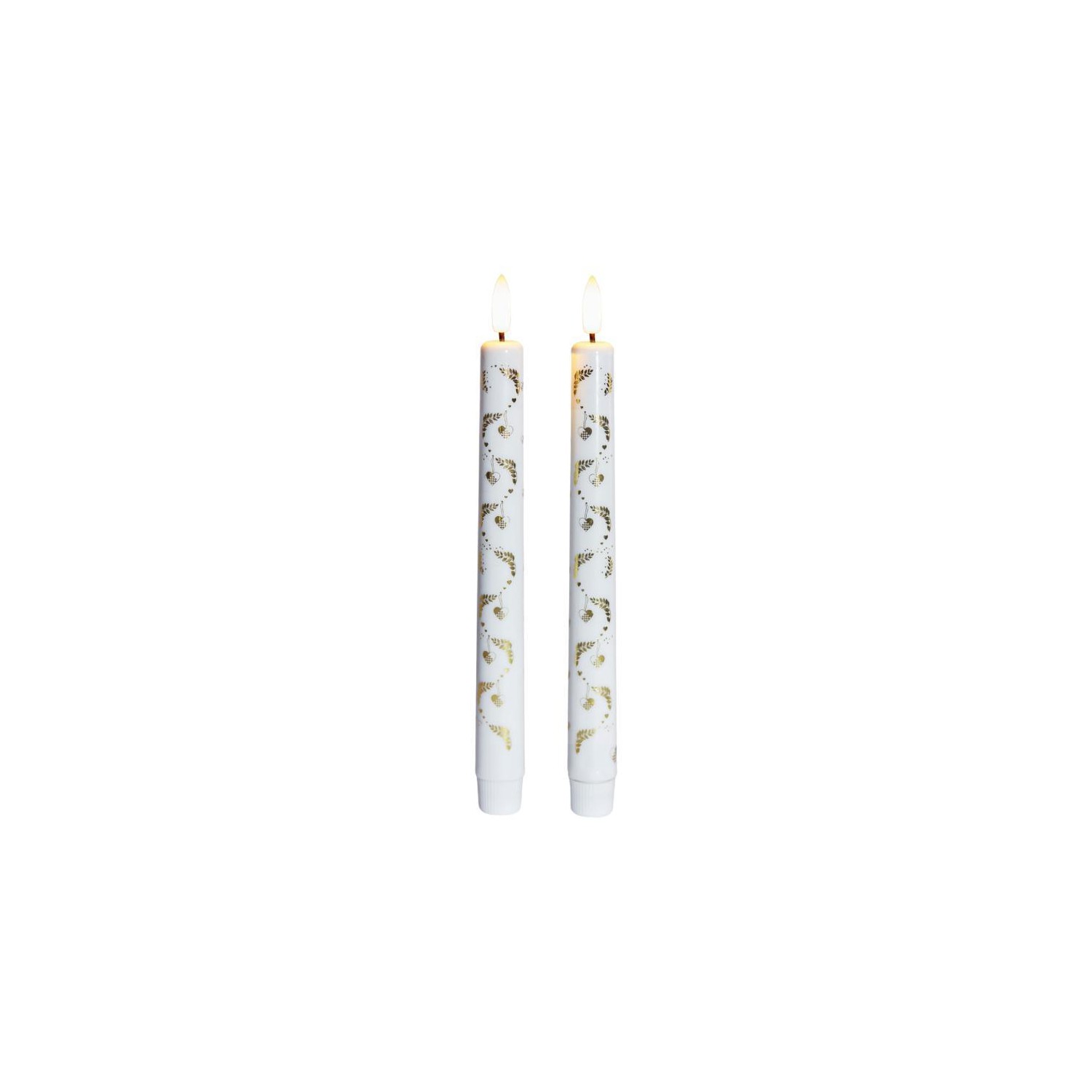 Sille Crown 2 pcs Edition 2025  White Ø2xH22cm