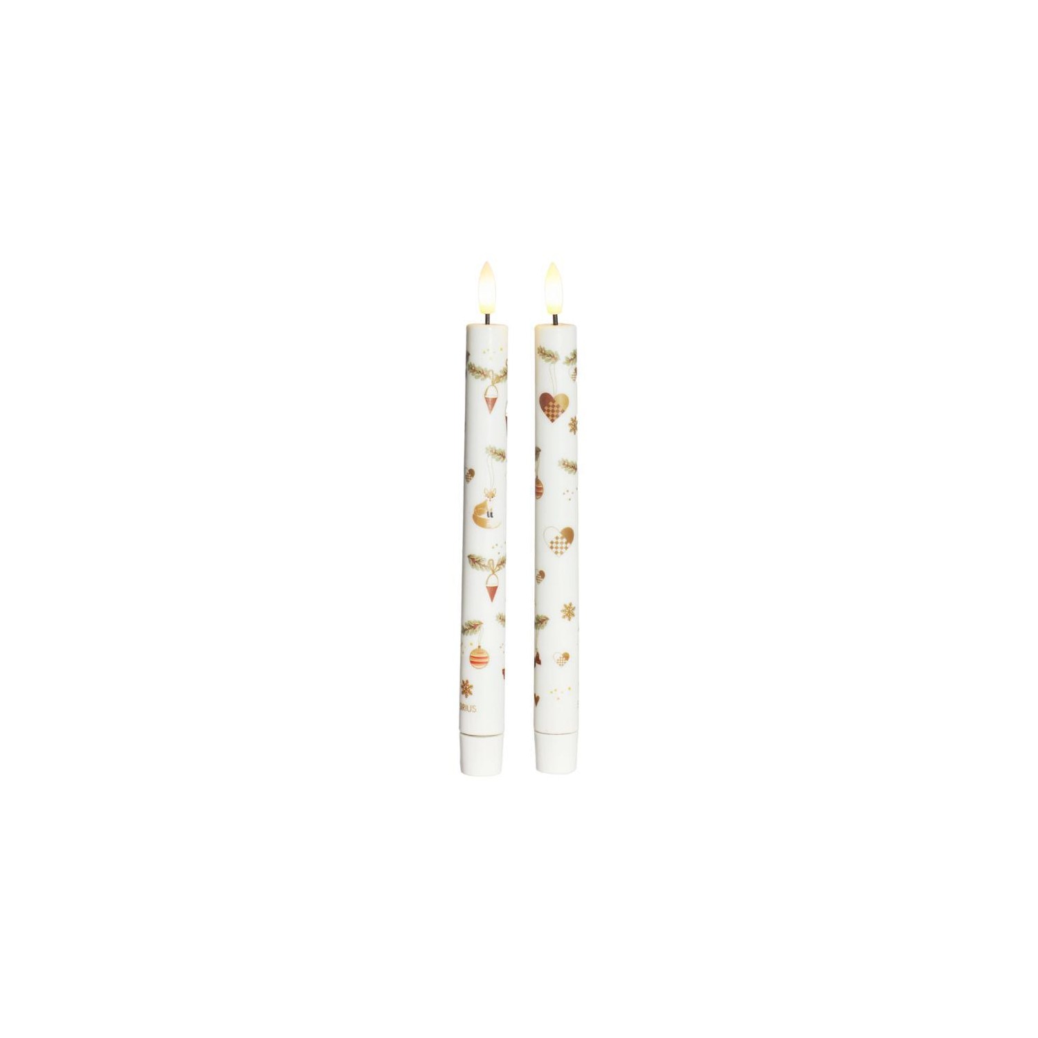 Mie 2 pcs   White Ø2xH22cm