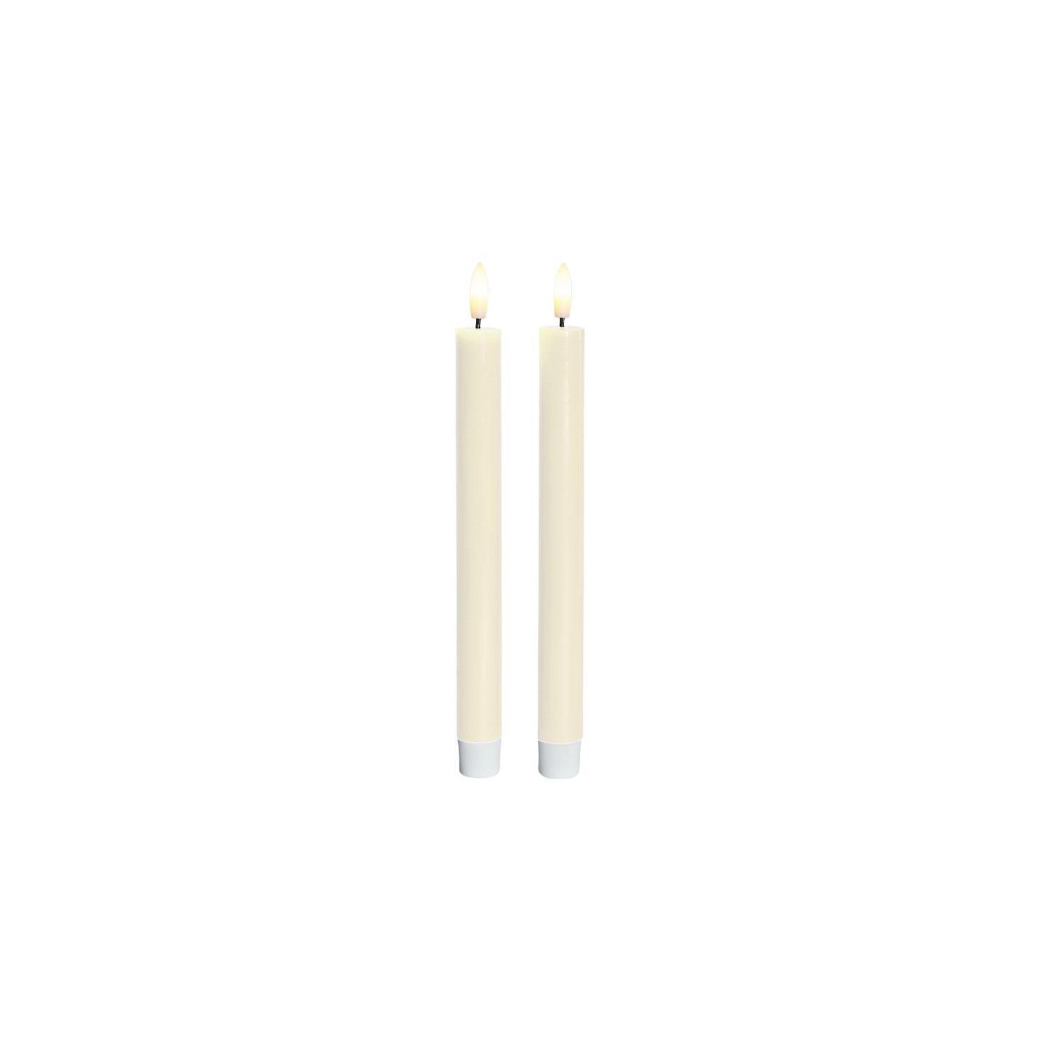 Sille lacquer crown 2 pcs   Ivory Ø2xH22cm