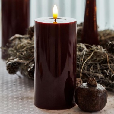 Sille lacquer  Bordeaux Ø7 5xH15cm