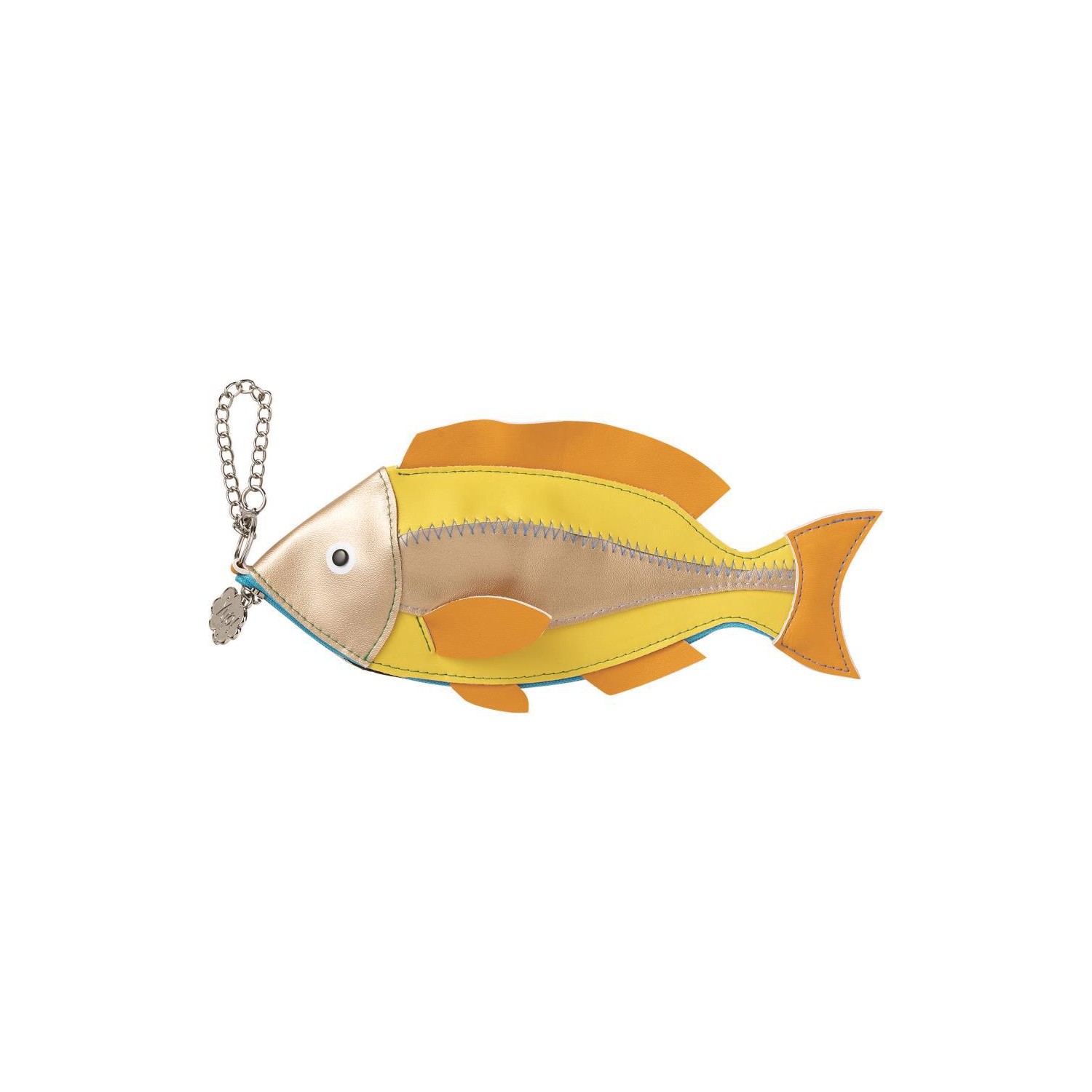 Estuche Fish Amarillo Yup 
