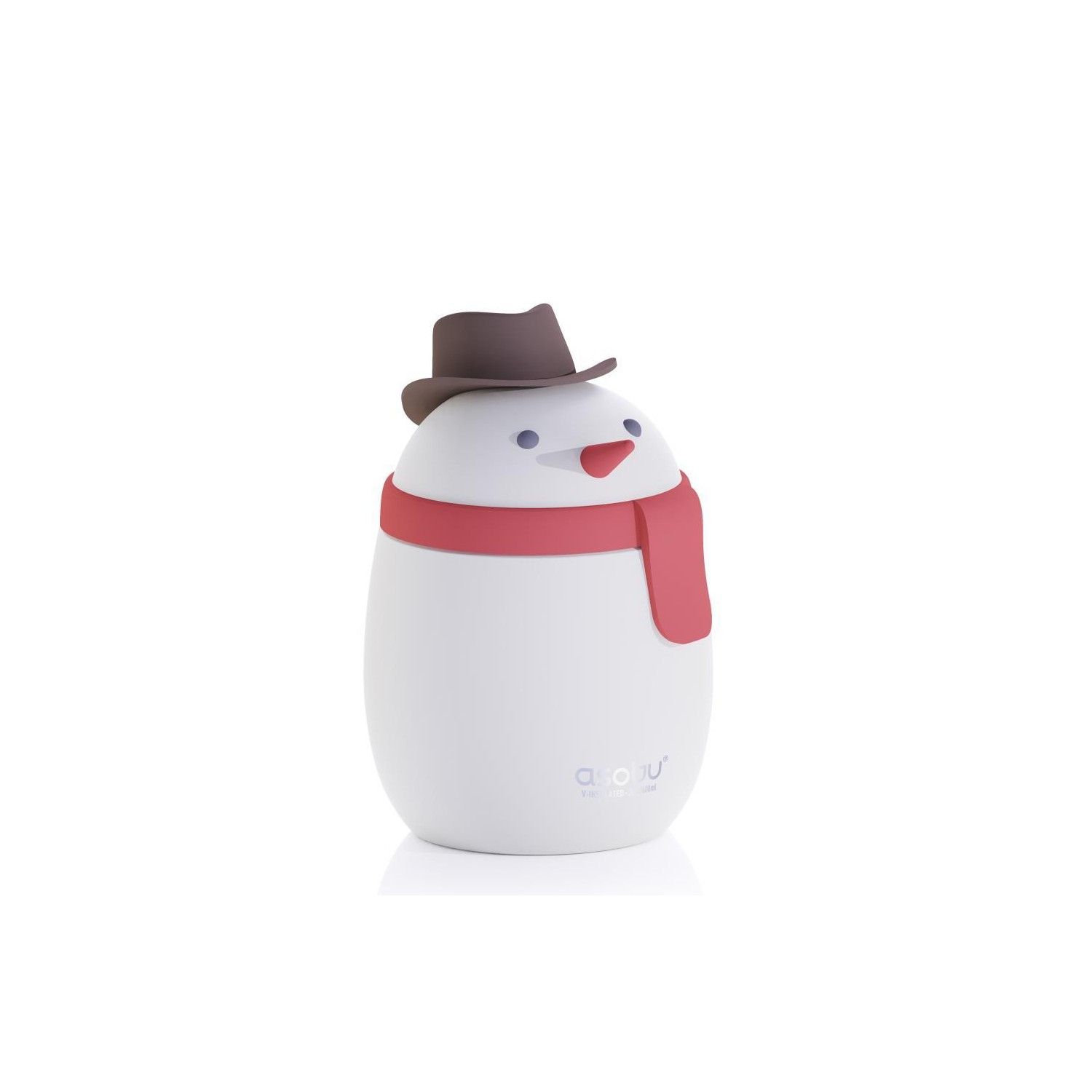 Fiambrera Asobu Bestie Muñeco Nieve 600ml