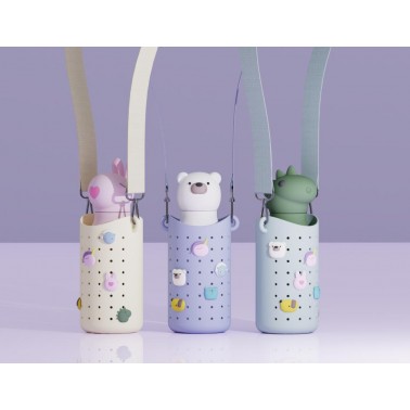 Porta Botellas Asobu Bestie Amarillo