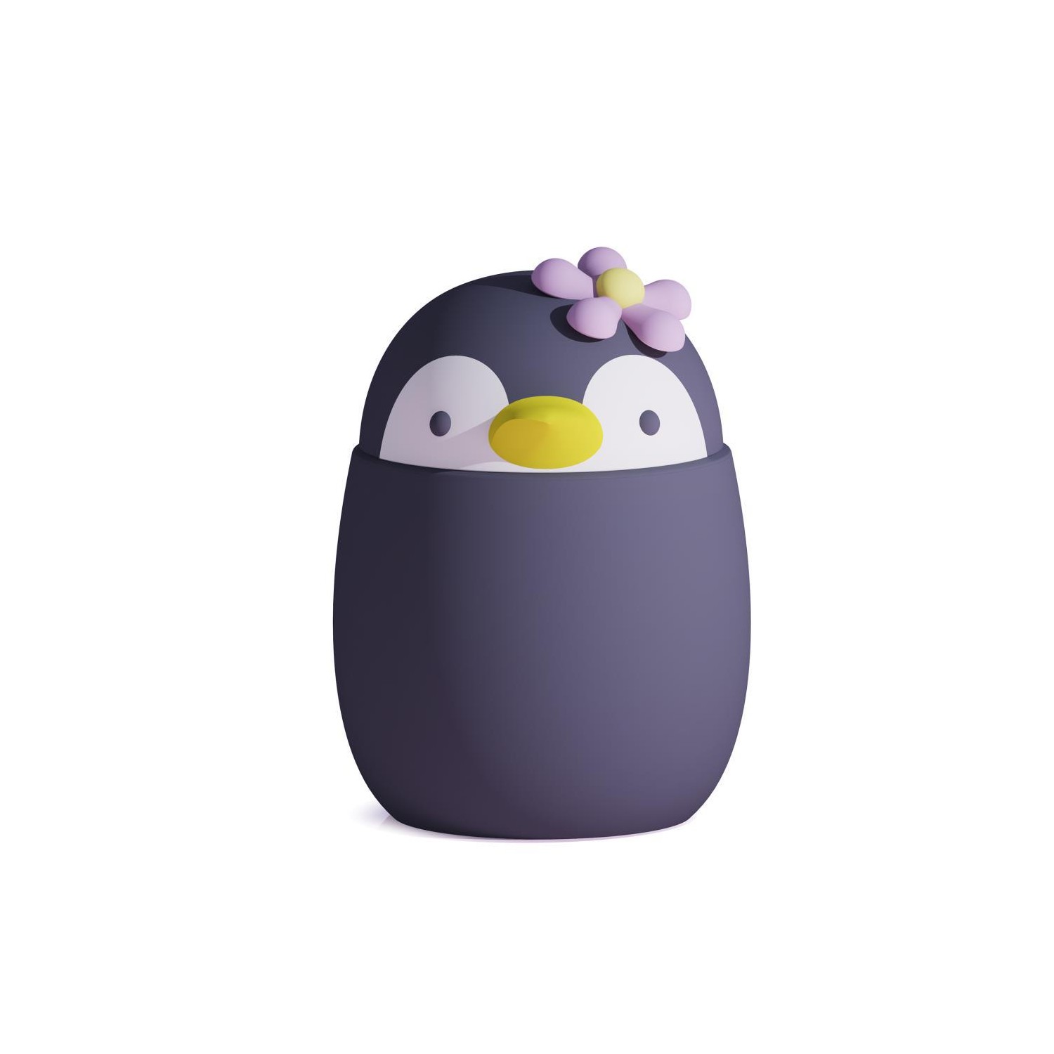 Fiambrera Asobu Bestie Pinguino 600ml