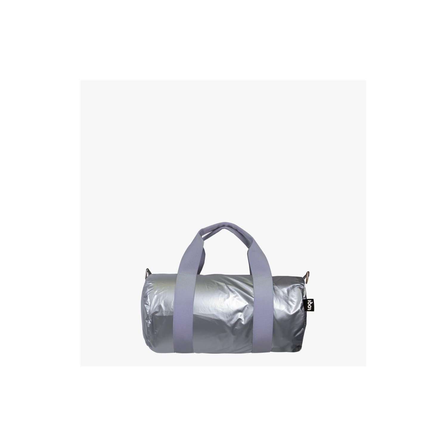 Weekender Medium Loqi Metallic Plata Weekender Medium Loqi Metallic Plata
