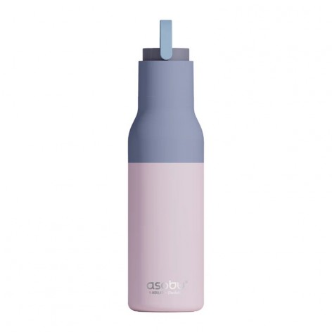 Botella Térmica Metro Asobu Pastel Pink 600ml