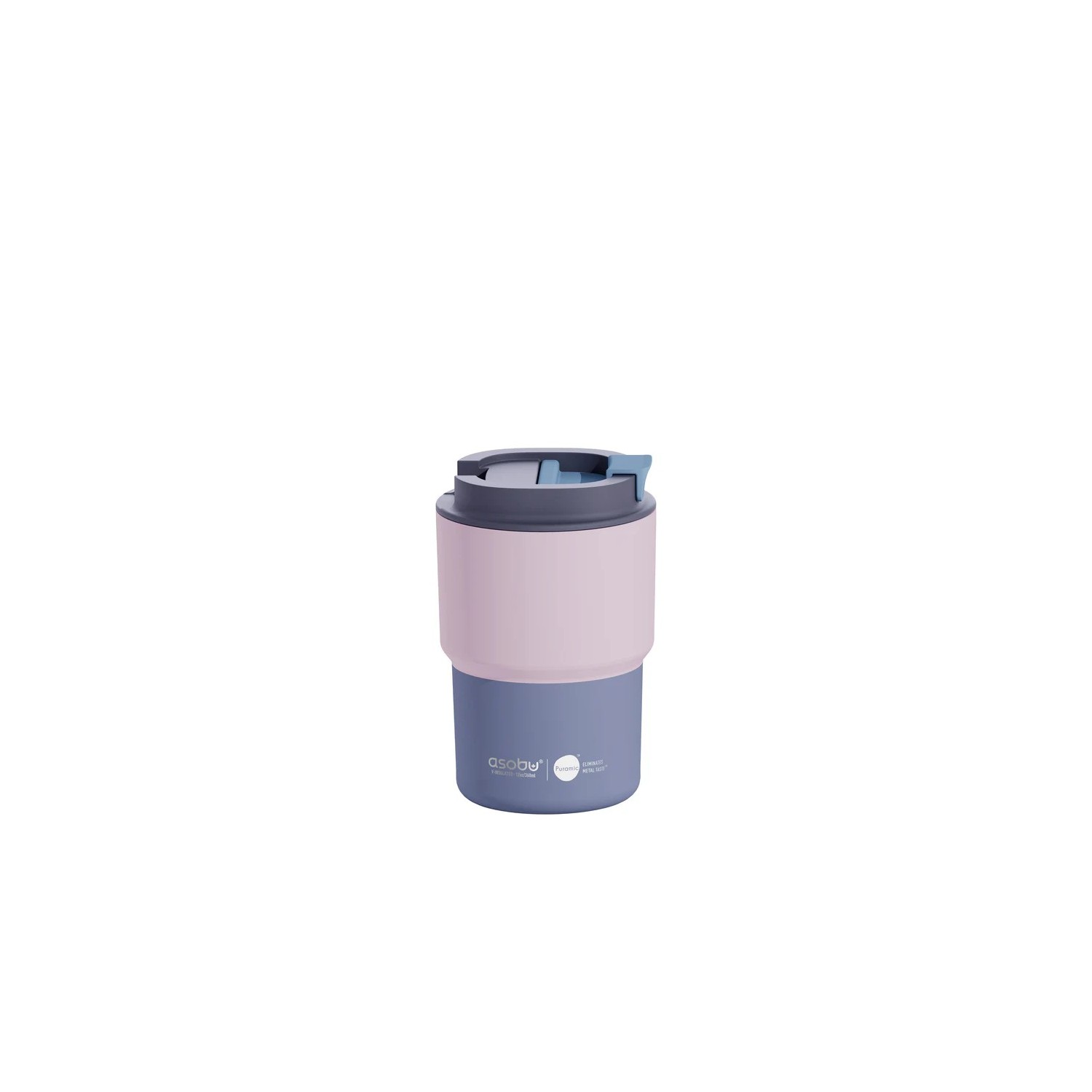 Taza Coffe Express Asobu Pastel Pink 360ml