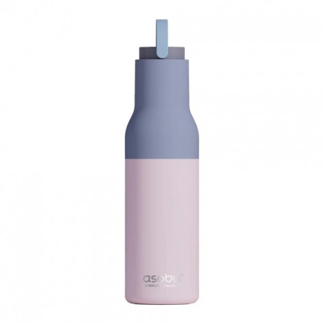Botella Térmica Metro Asobu Pastel Pink 600ml