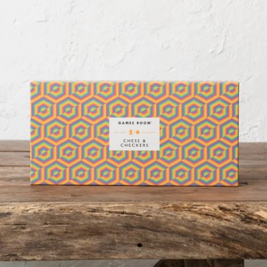 Juego Ajedrez y Damas Orange Ridley's