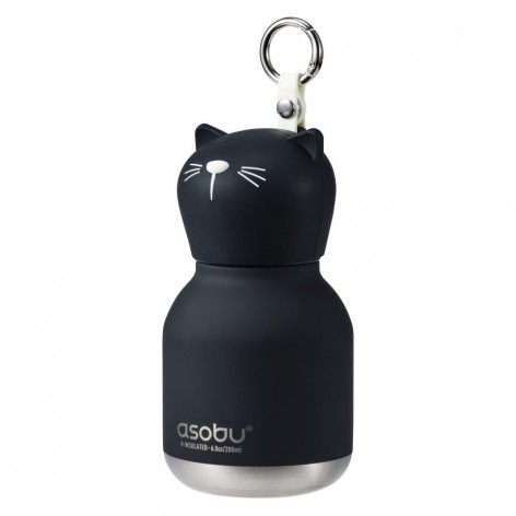 Mini-Bestie Botella Gato Negro 200ml