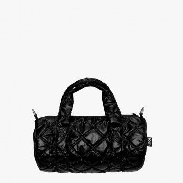 Weekender Medium Metallic Black Puffy