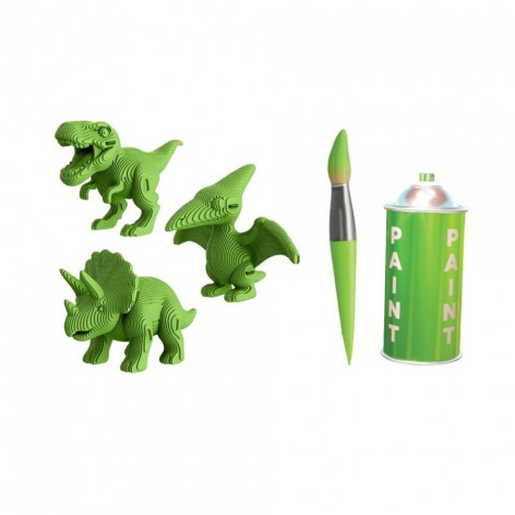 Puzzle 3D Trio DINOS
