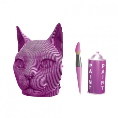 Puzzle 3D Animals Cat