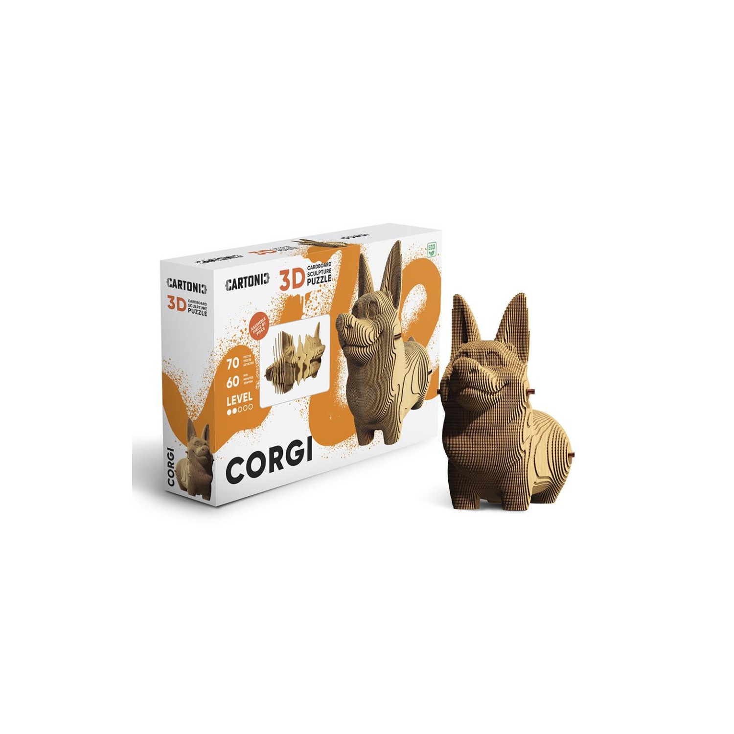 Puzzle 3D Animals CORGI