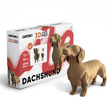 Puzzle 3D Animals DACHSHUND