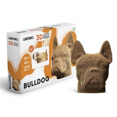 Puzzle 3D Animals BULLDOG