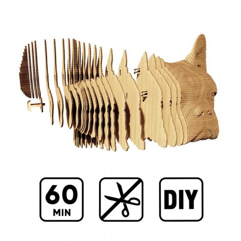 Puzzle 3D Animals BULLDOG