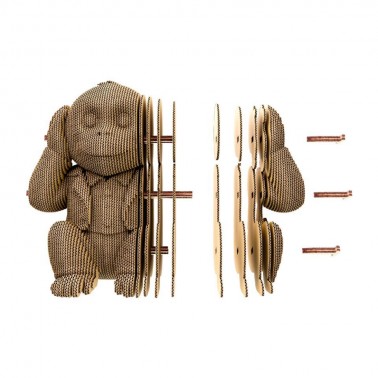 Puzzle 3D Trio MONKEYS