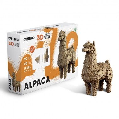 Puzzle 3D Animals ALPACA