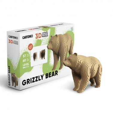 Puzzle 3D Animals GRIZZLY BEAR