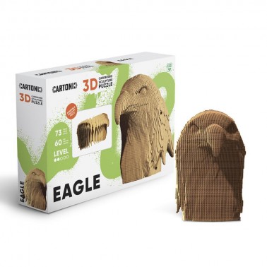 Puzzle 3D Animals Eagle