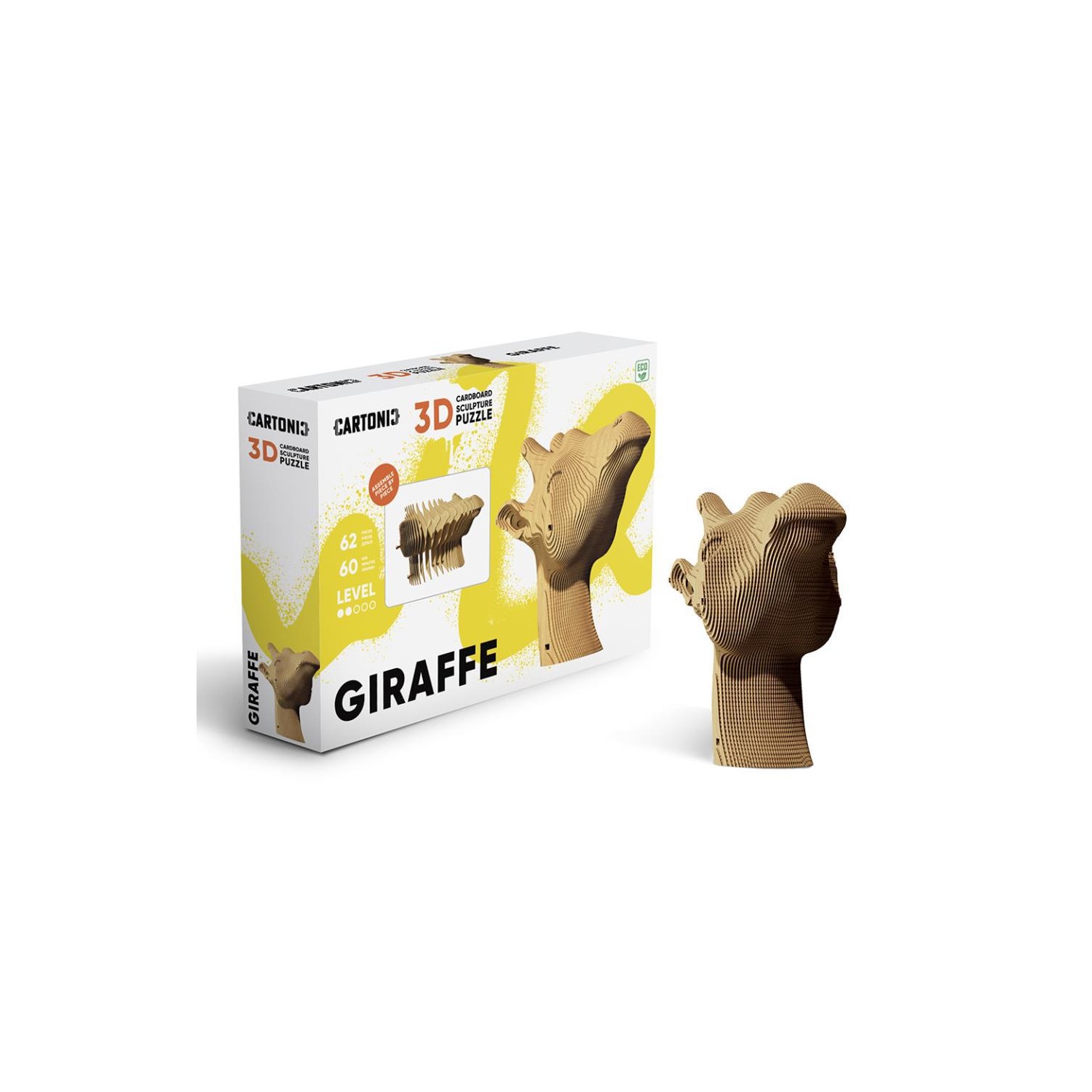 Puzzle 3D Animals Giraffe