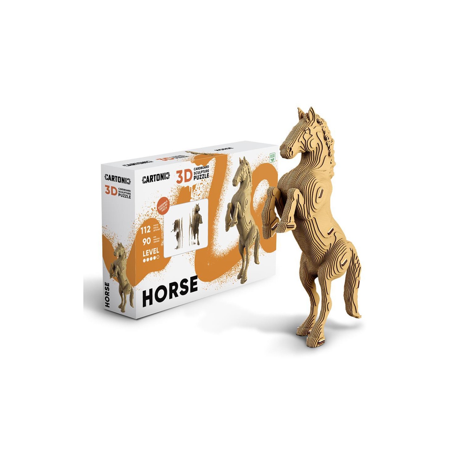 Puzzle 3D Animals HORSE