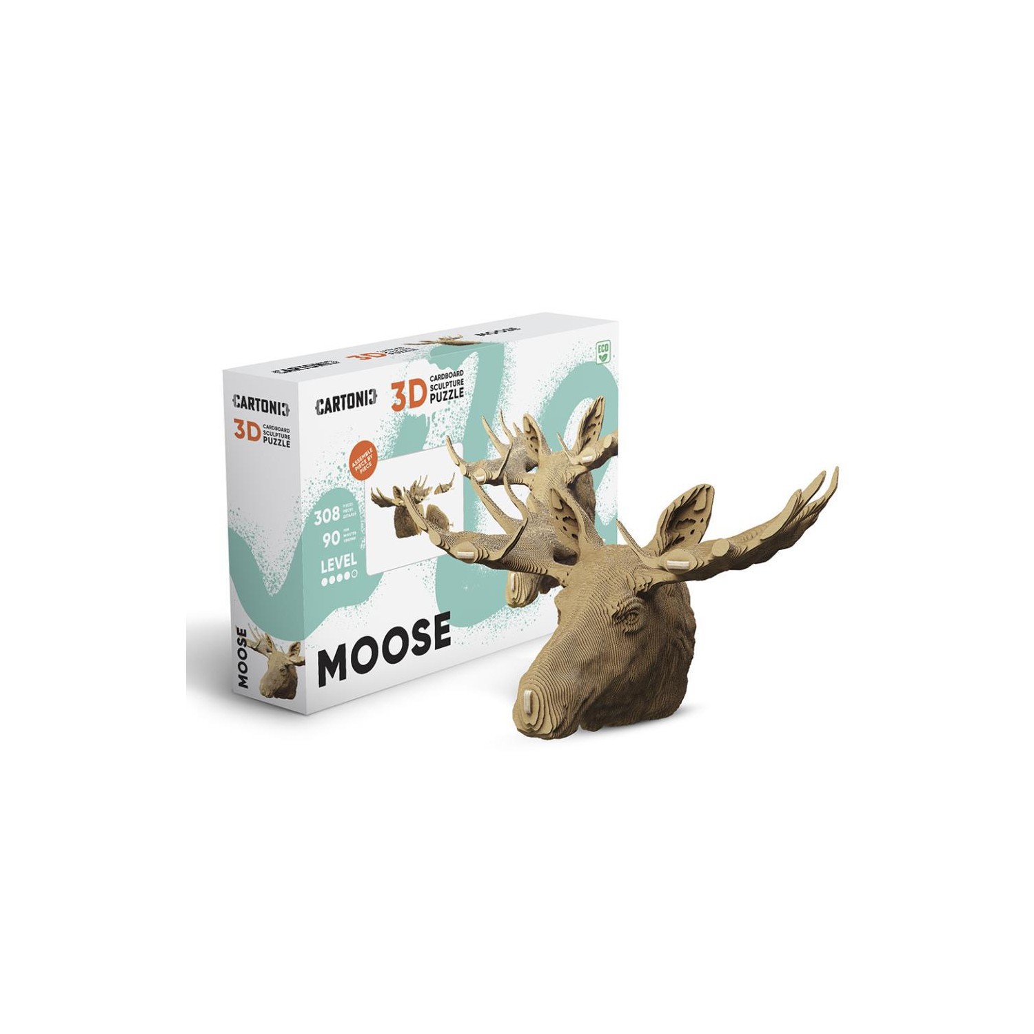 Puzzle 3D Animals MOOSE