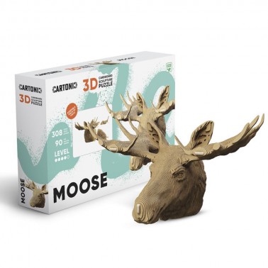 Puzzle 3D Animals MOOSE