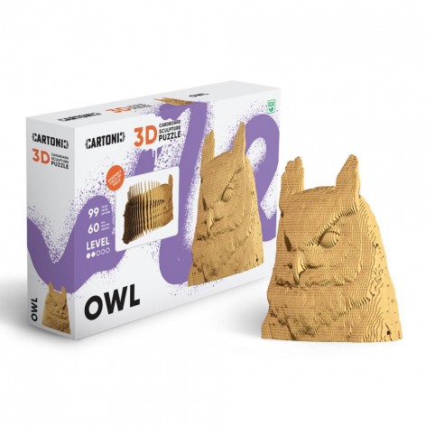 Puzzle 3D Animals Owl
