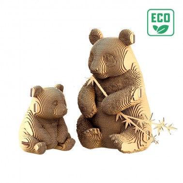 Puzzle 3D Animals PANDA FAMILY