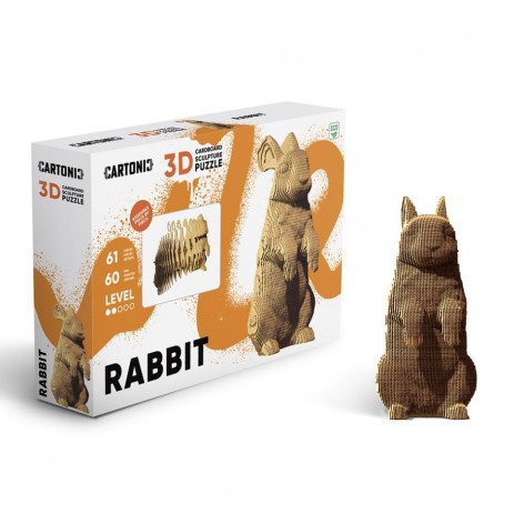 Puzzle 3D Animals RABBIT