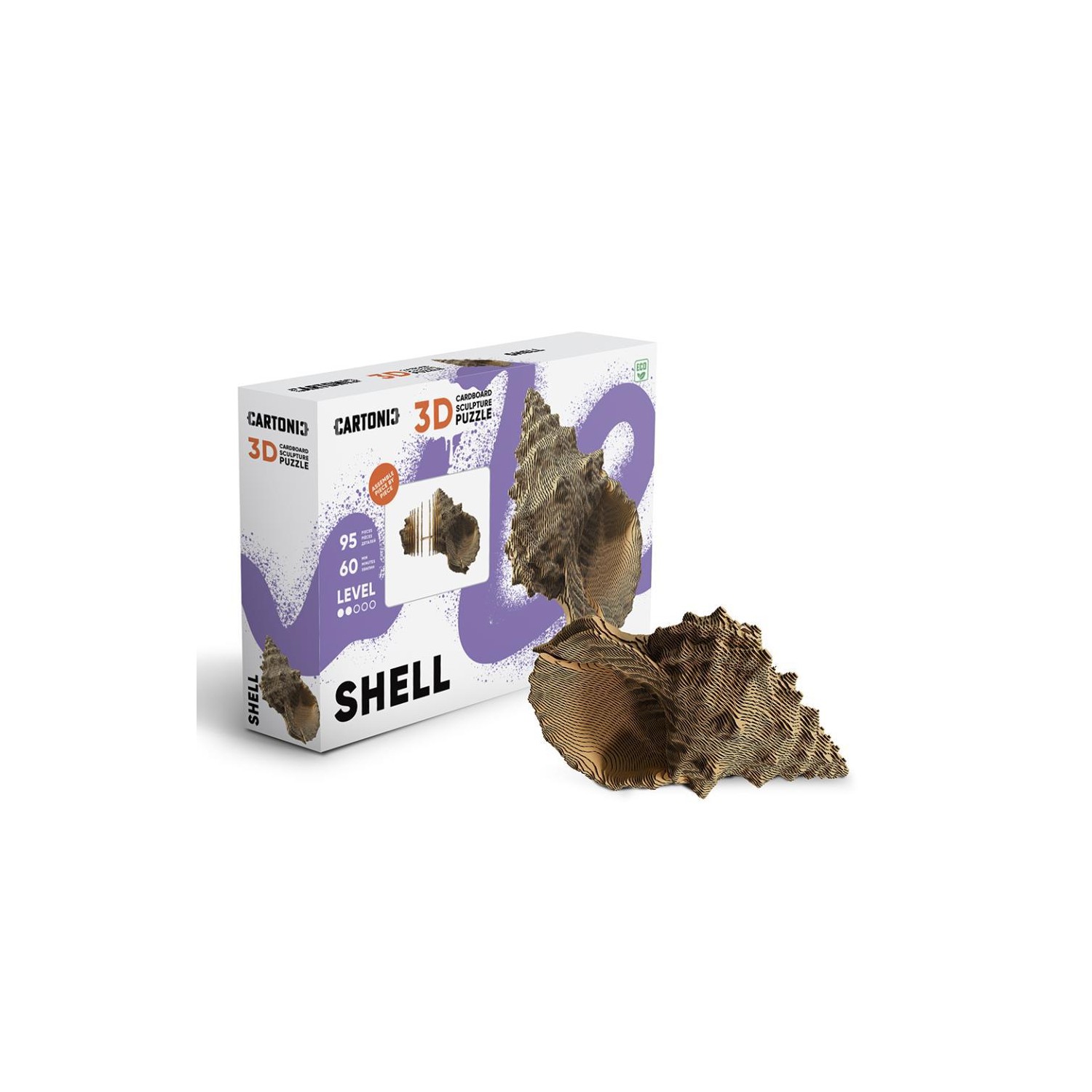 Puzzle 3D Animals Shell