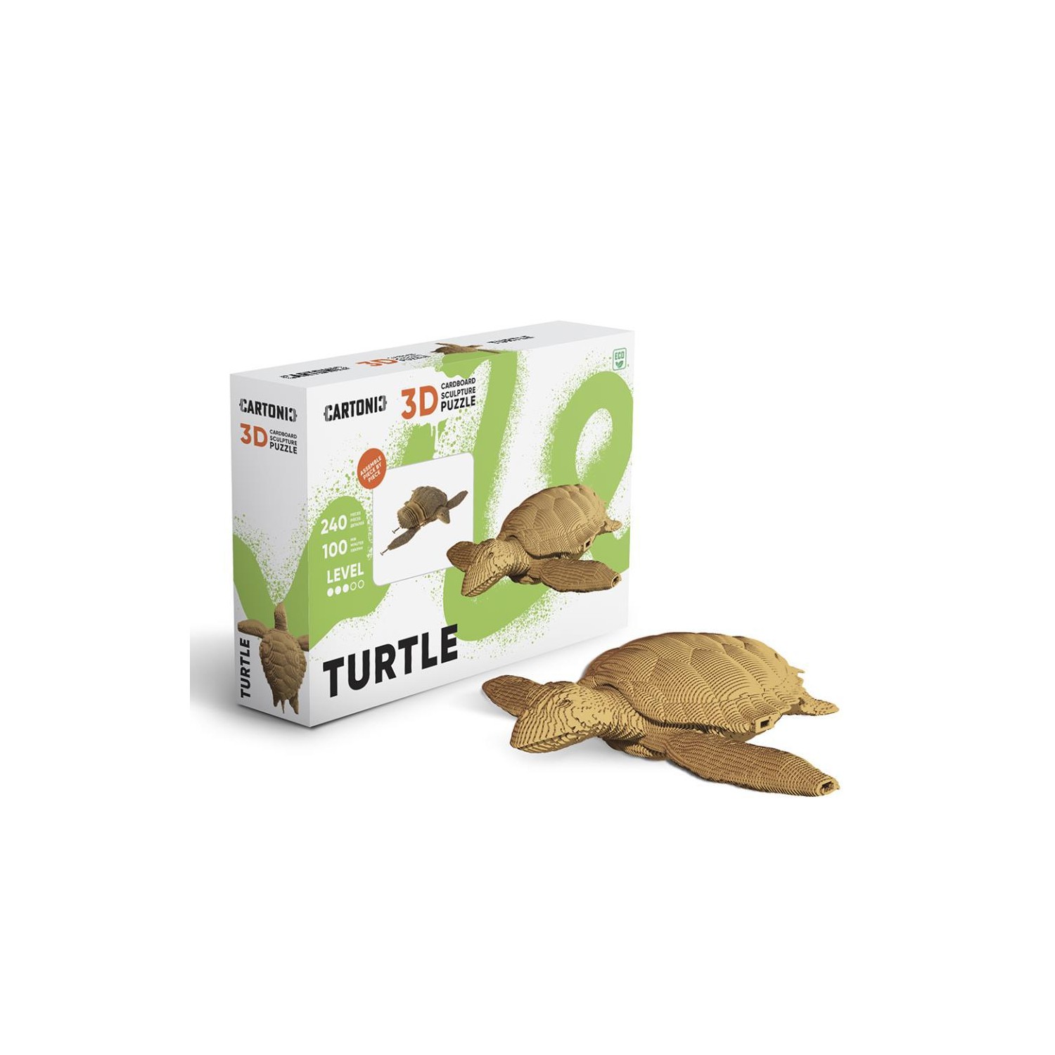 Puzzle 3D Animals TURTLE