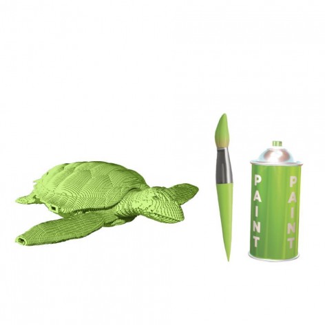 Puzzle 3D Animals TURTLE