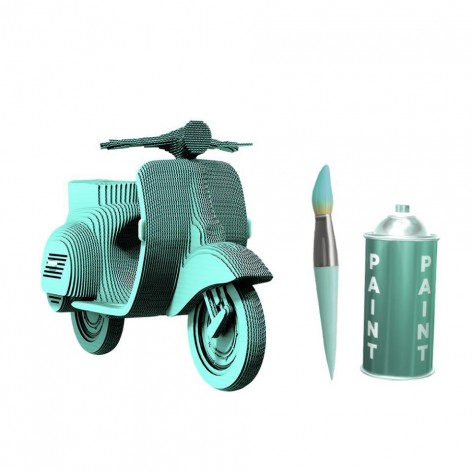 Puzzle 3D Transport Scooter