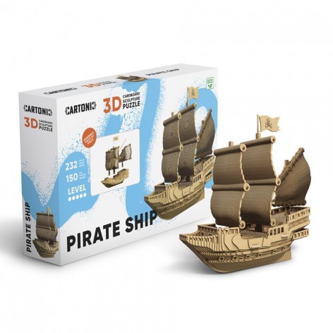 Puzzle 3D Transport PIRATE SHIP