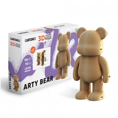 Puzzle 3D Art ARTY BEAR