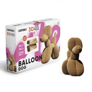 Puzzle 3D Art BALLON DOG
