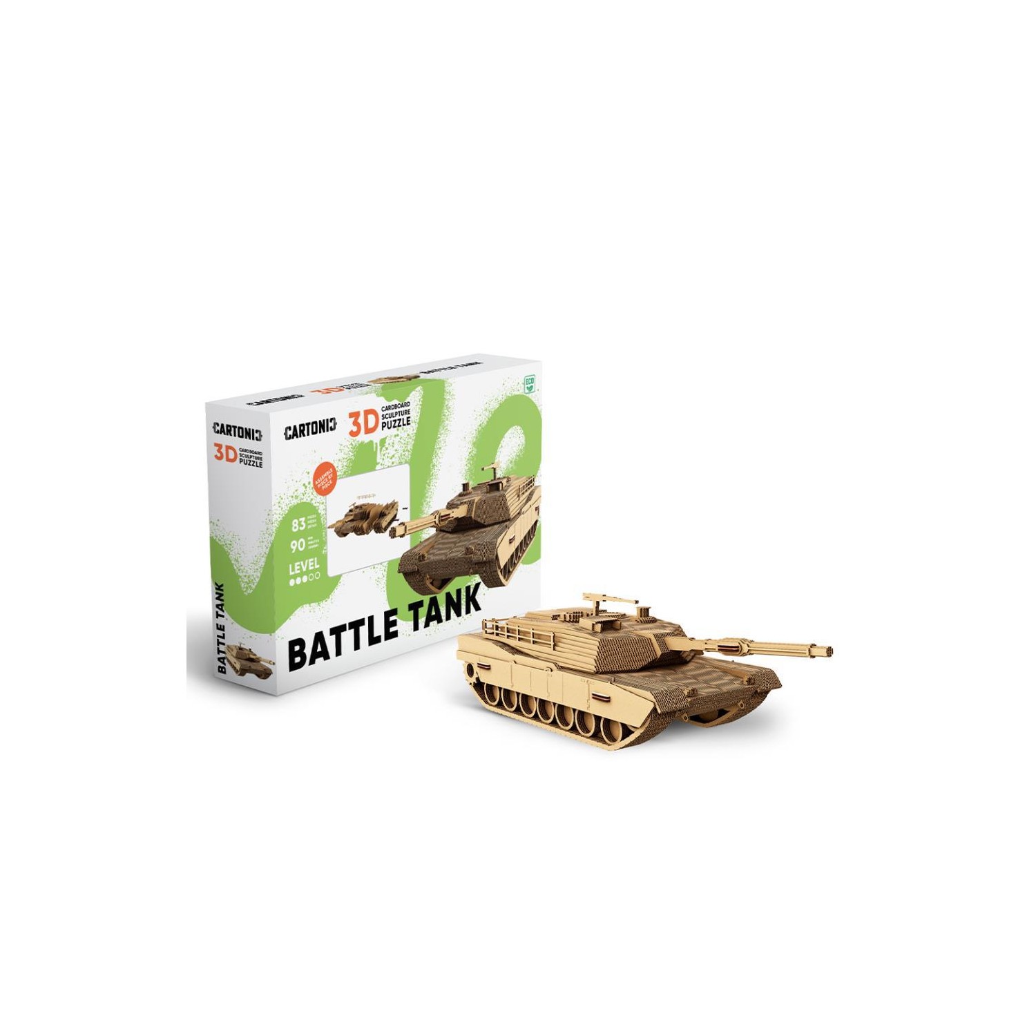 Puzzle 3D Collectible WOT LEOPARD