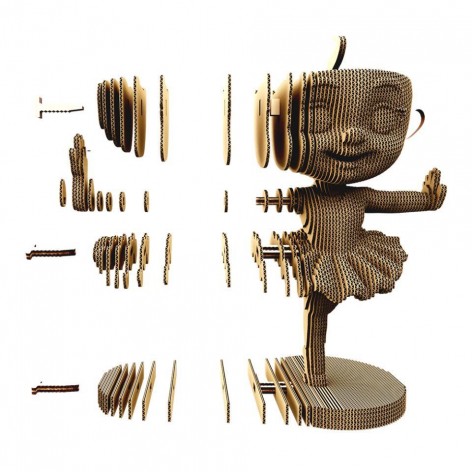 Puzzle 3D Trio BALLERINA CAPPUCCINA AND FRIENDS