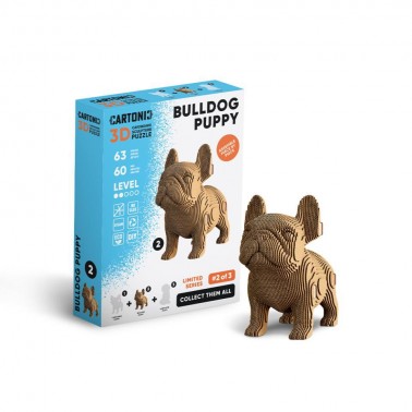 Puzzle 3D Collectible BULLDOG PUPPY