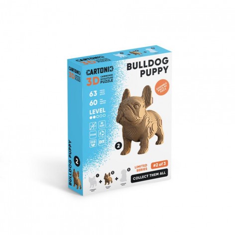Puzzle 3D Collectible BULLDOG PUPPY