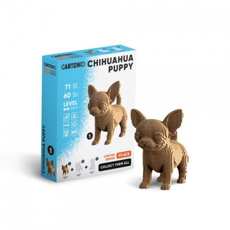 Puzzle 3D Collectible CHIHUAHUA PUPPY