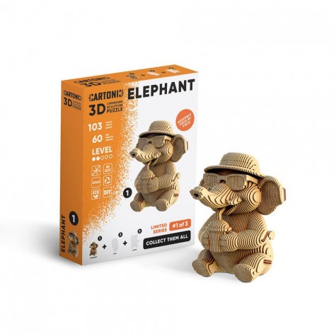 Puzzle 3D Collectible ELEPHANT